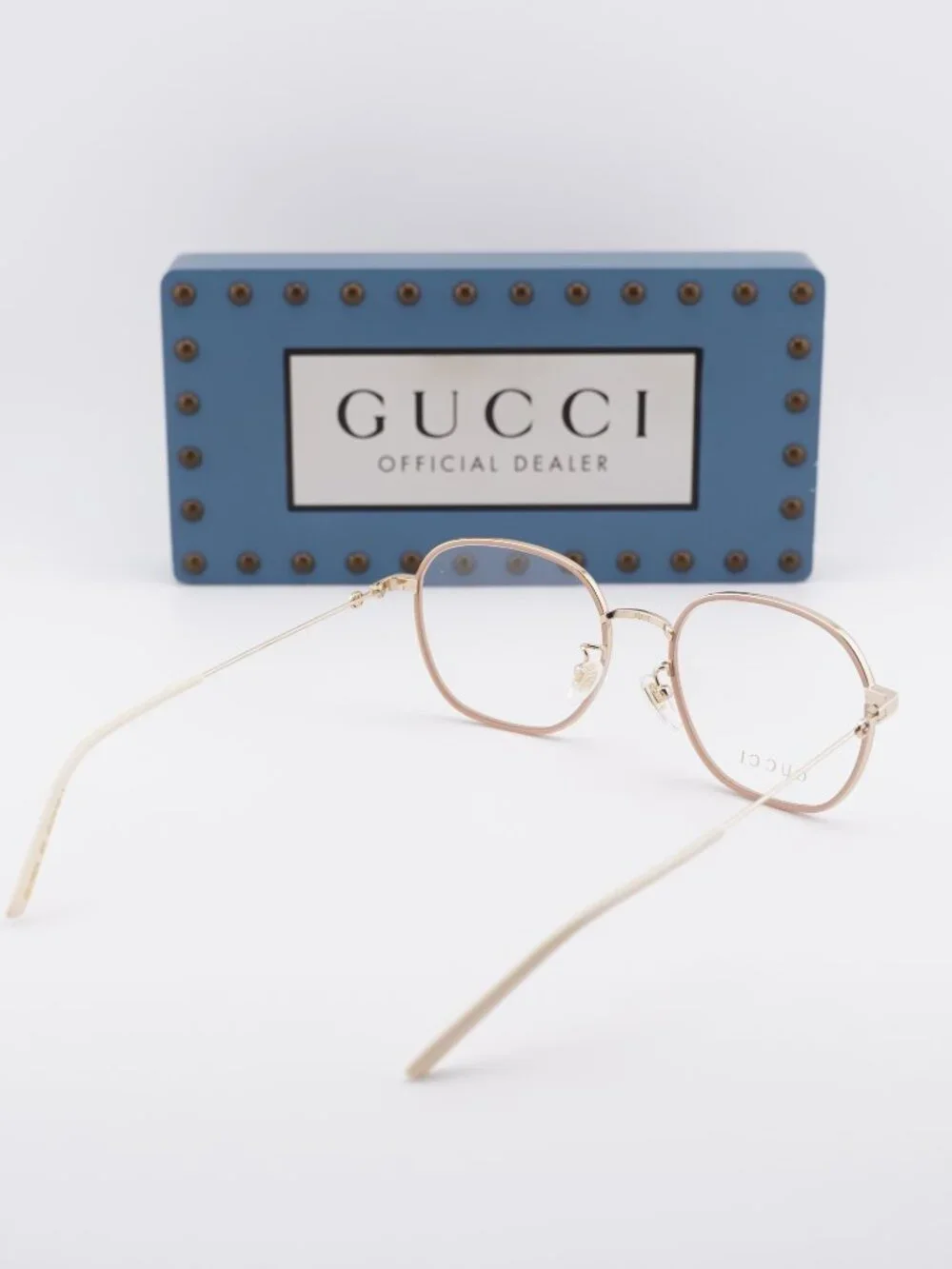 Gucci GG1198OA 002 Women Round Eyeglasses - Gold 53mm
